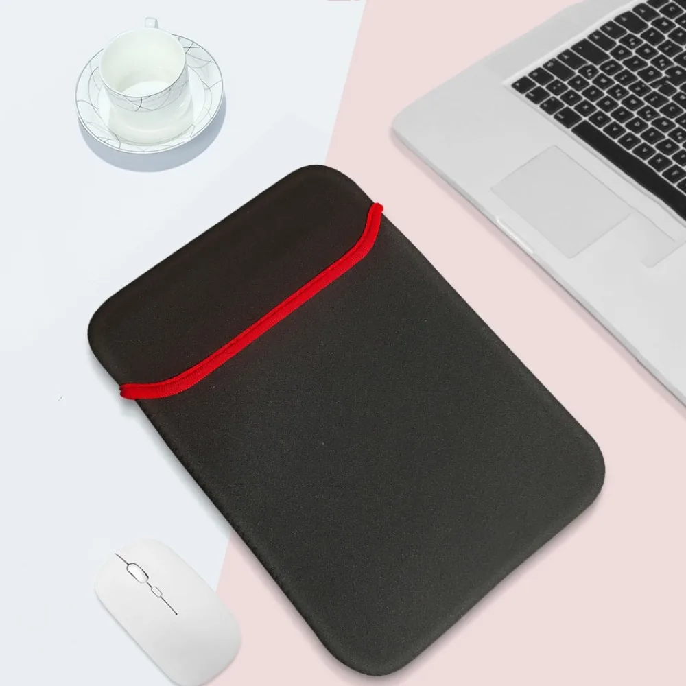 

Protective Bag Neoprene Soft Sleeve Tablet Case Shockproof Fall Prevention Neoprene 7-17 Inch PC Case Reversible for Use Soft