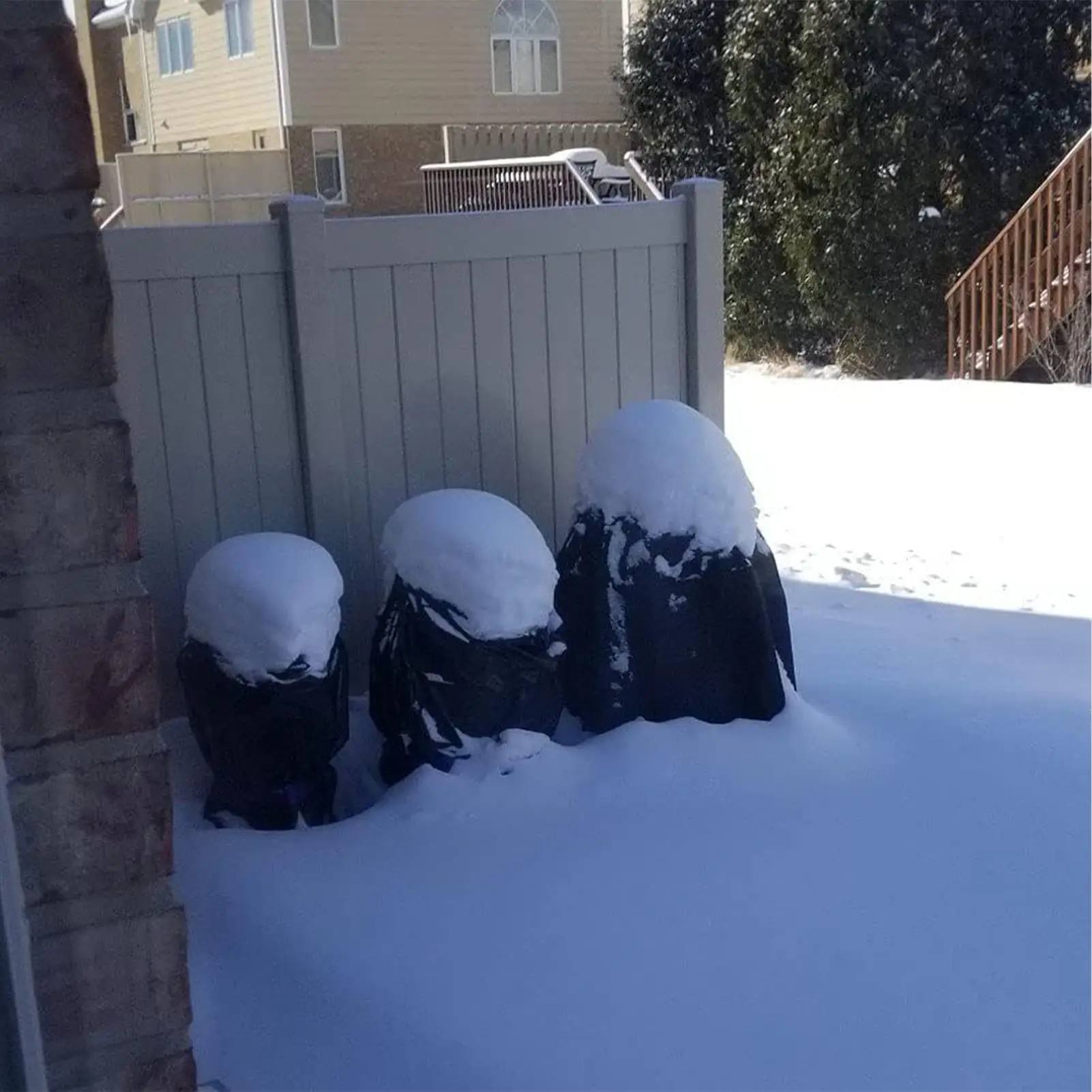 Grill Cover 210D Oxford Adjustable Protector Windproof Barbecue Grill Cover Waterproof For Outdoor Camping Grilling Kitchen