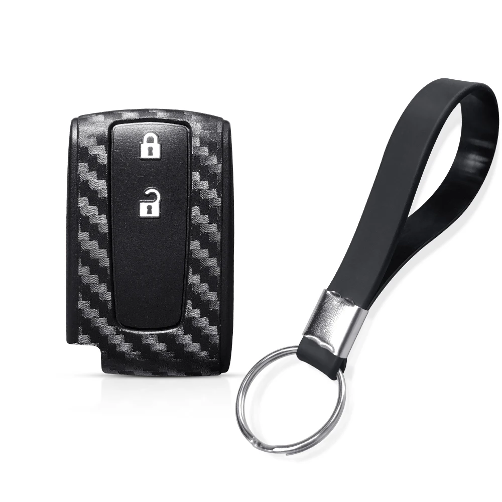 Remote Key Accessories 2 Buttons Silicone Car Key Fob Cover Case Shell For TOYOTA Corolla Verso Camry Prius 20 gen2 2004-2008