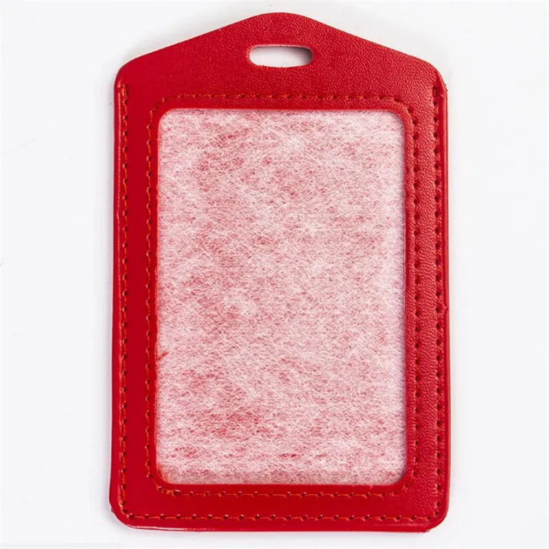 616 PU Leather Material Card Sleeve Holder ID Badge Case Bank Credit Card Badge Holder Student Office Cover wallet card holder credit card holder card holder card wallet card sleeve card sleeves id card case business card holder id card holder document card wallet wallet card bag