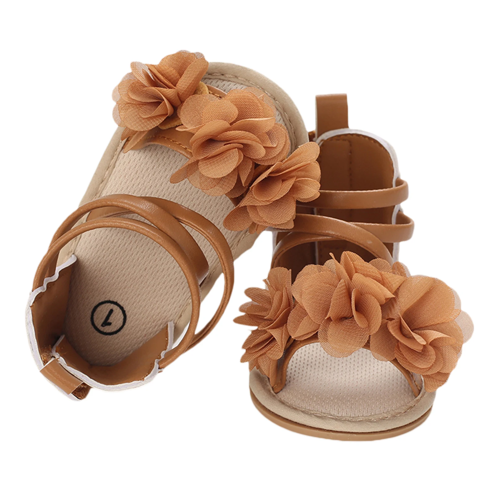 Baby Girl Flower Bandage Sandals 6
