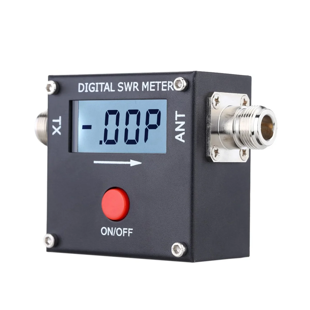 120W Digital Power Meter LCD Portable Digital SWR Power Monitor Single