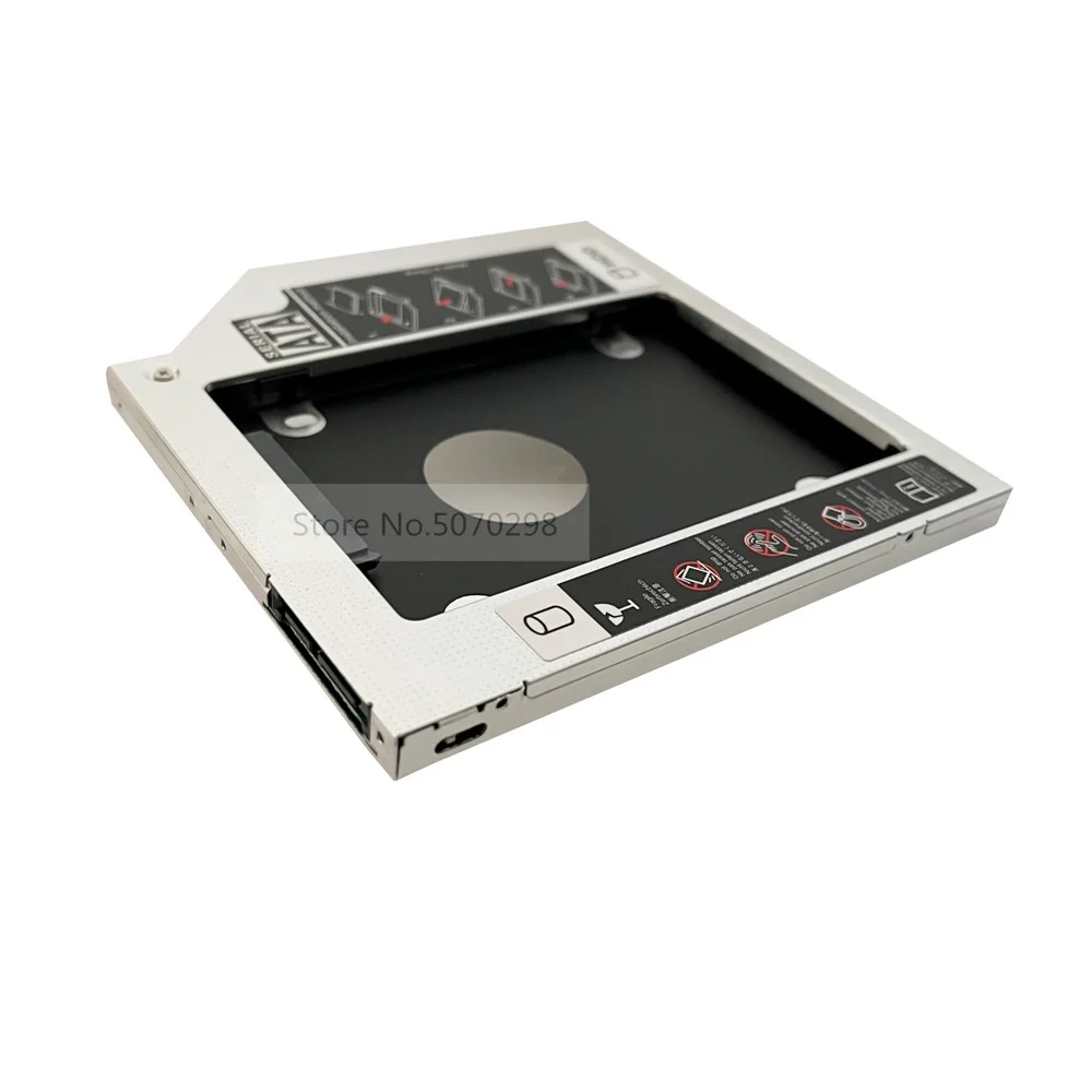 9.5 Millimetri 2Nd Hdd Ssd Hard Drive Bay Ottica Caddy Adattatore Per Hp Elitebook 2530P 2540P 2560P 2570P