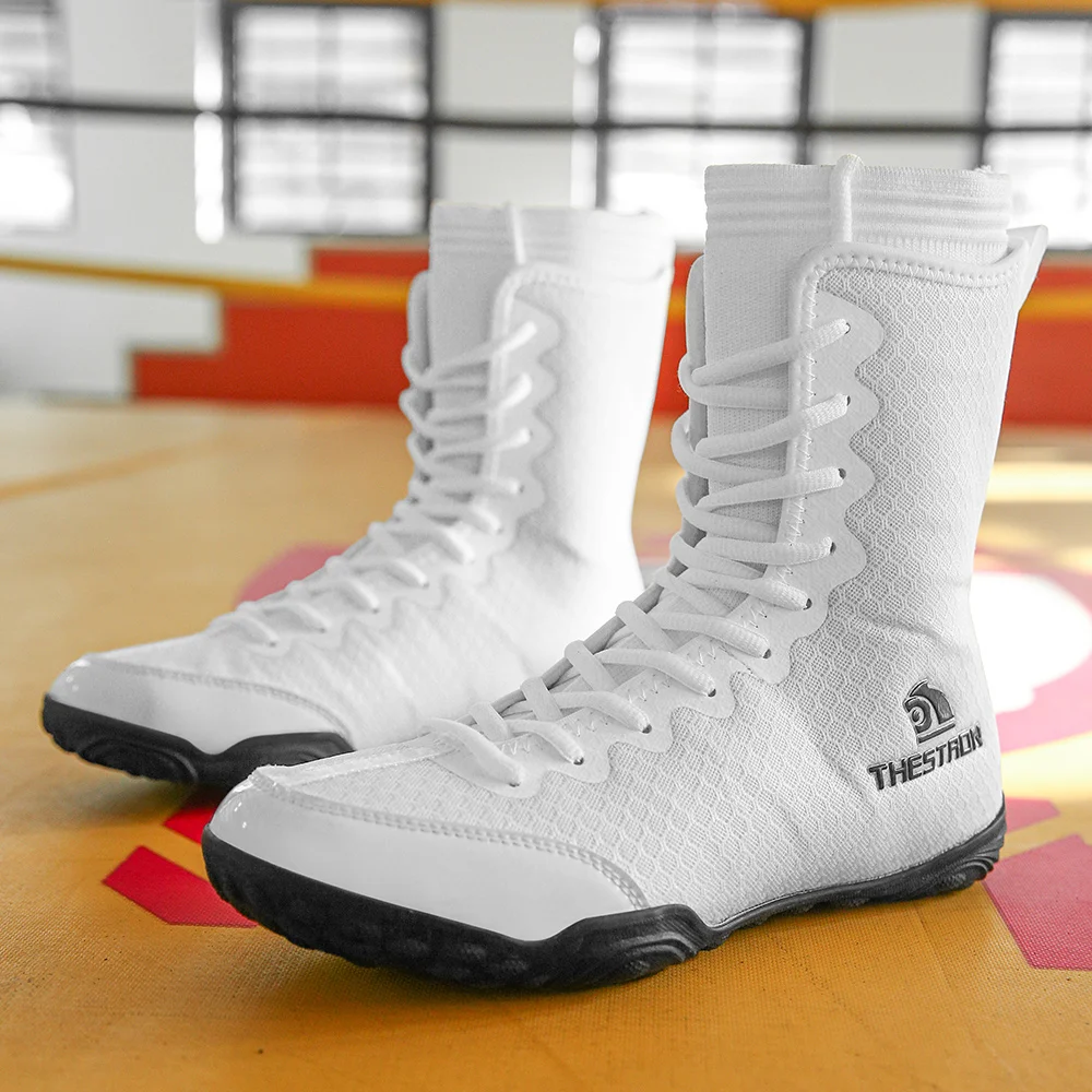 Men's Boxing Shoes Professional Boxing Sneakers Lightweight