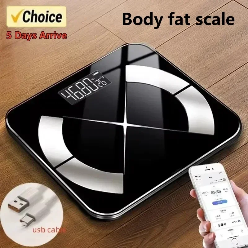 Electronic Scale Smart Bluetooth Weighing Human Charging Simple Weight Scale Weighing Household Fat Body Fat Measurement smart weighing scale