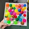10/20PCS Elastic Ball Children's Indoor and Outdoor Fun Toys Elastic Ball Rubber Elastic Ball Jumping Ball Rubber Solid Ball 5