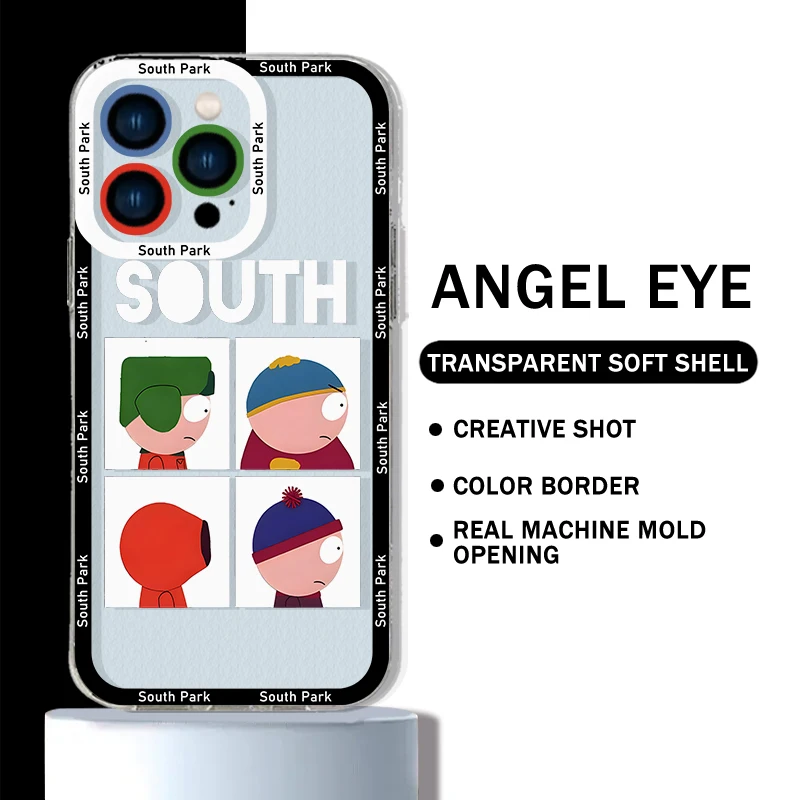 Transparent Protective Phone Cover - Sleek Clear Design