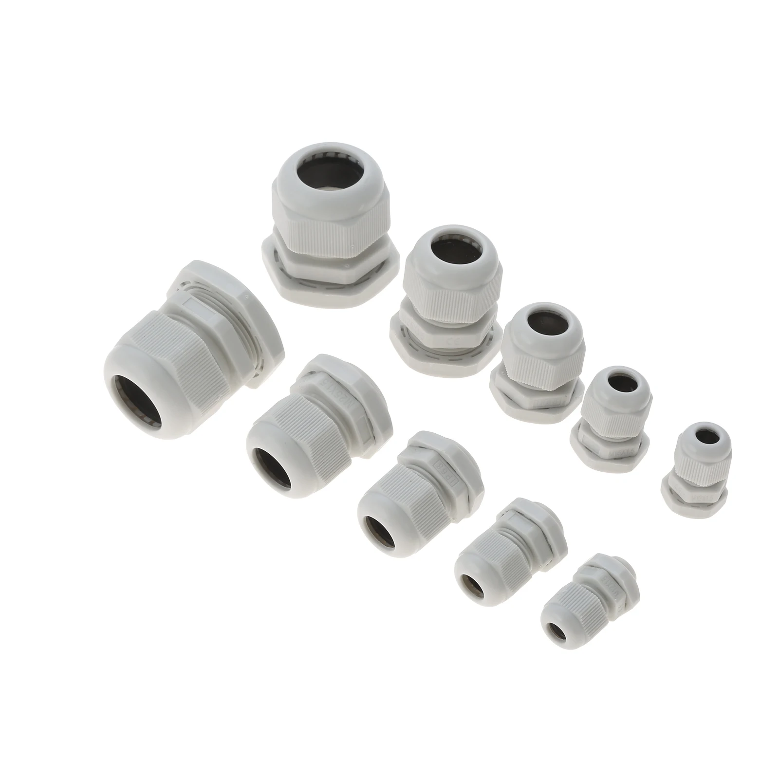 36 pces ajustavel cabo glandulas kit 3 21mm 01