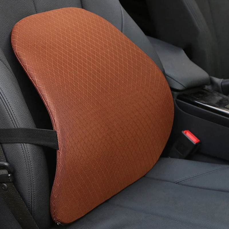 CarSeatLumbarSupportCushionDriversSeatLumbarPillowBreathable