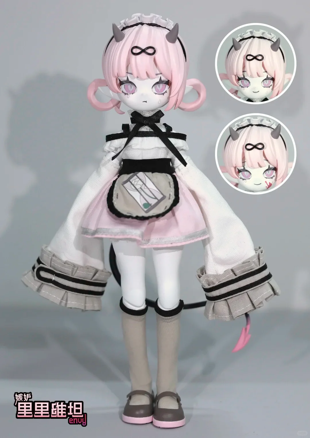 ブブライス人形 プレ販売 Cooze 1/8 Bjd 悪魔の角ブラインドボックス可動人形飾り絶妙