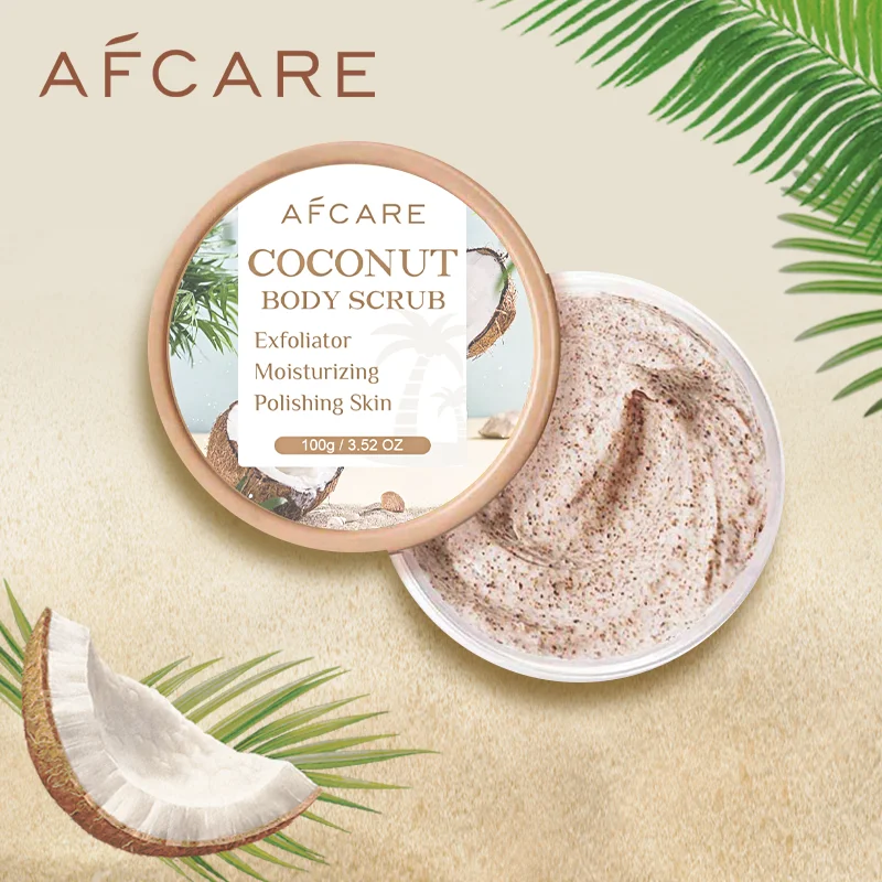 Coconut Scrub Exfoliating Collagen Body Scrub Polishing Body Foot Skin Whitening Exfoliate Skin Clean Pores Remove Dead Skin 5