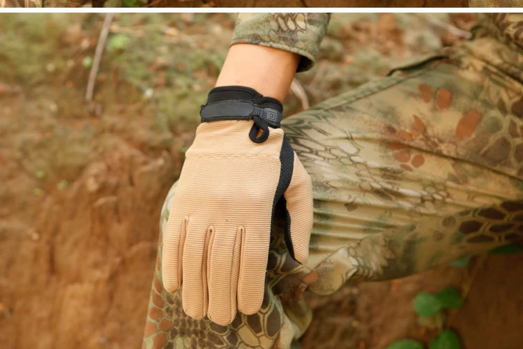 Outdoor Tactical Full Finger Gloves Military Camouflage Winter Men's Mittens Biker Combat Fishing Cycling Fingerless