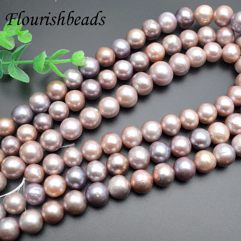 

Good Quality 4A Natural Darker Nucleated Edison Freshwater Pearls DIY Necklace for Jewelry Making