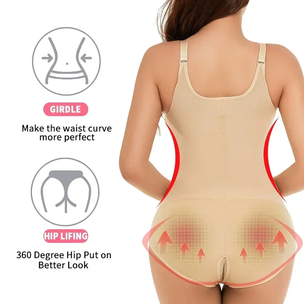 Reducing and Shaping Bodysuit for Women Tummy Control Shapewear Bodysuit Firm Waist Trainer Body Shaper Bodysuit