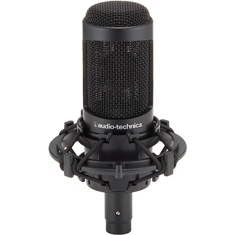 

FOR Audio-Technica AT2035 Heart-shaped condenser microphone, suitable for studio, podcast and streaming, XLR output, black