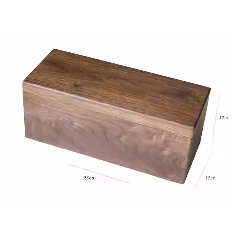 Walnut Solid Wood Jewelry Box Organizer Ring Jewelry Boxes for Women Bracelet Display Stand Collection Accessories Gift Idea