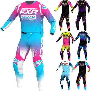 Kits de camiseta y pantalón de motocross, traje de carreras, conjunto de  equipo de corredor, todoterreno, MX, Enduro, MOTO, kits para hombre