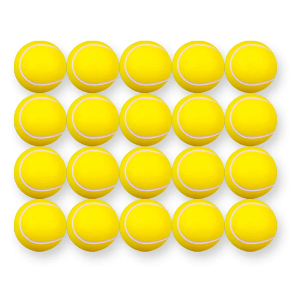 20pcs Foam Ball Soft Foam Sponge Tennis Balls Baseball Balls For Kids And Adults 4cm Venting And Decompression Elastic Ball Chil baseball balls