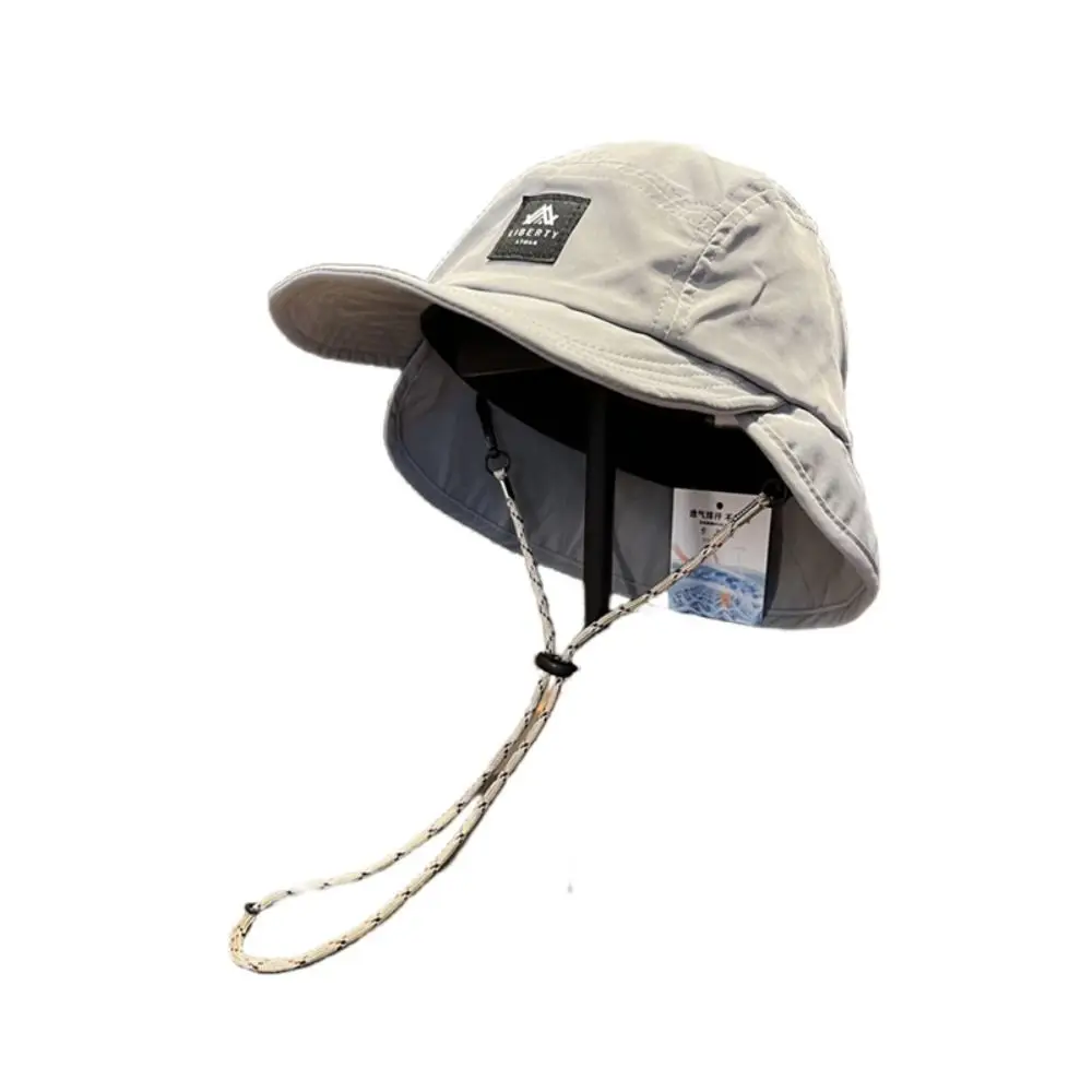 Cappello da pescatore a tesa larga alla moda, ad asciugatura rapida, con protezione solare Panama, cappello da sole_voghion.com