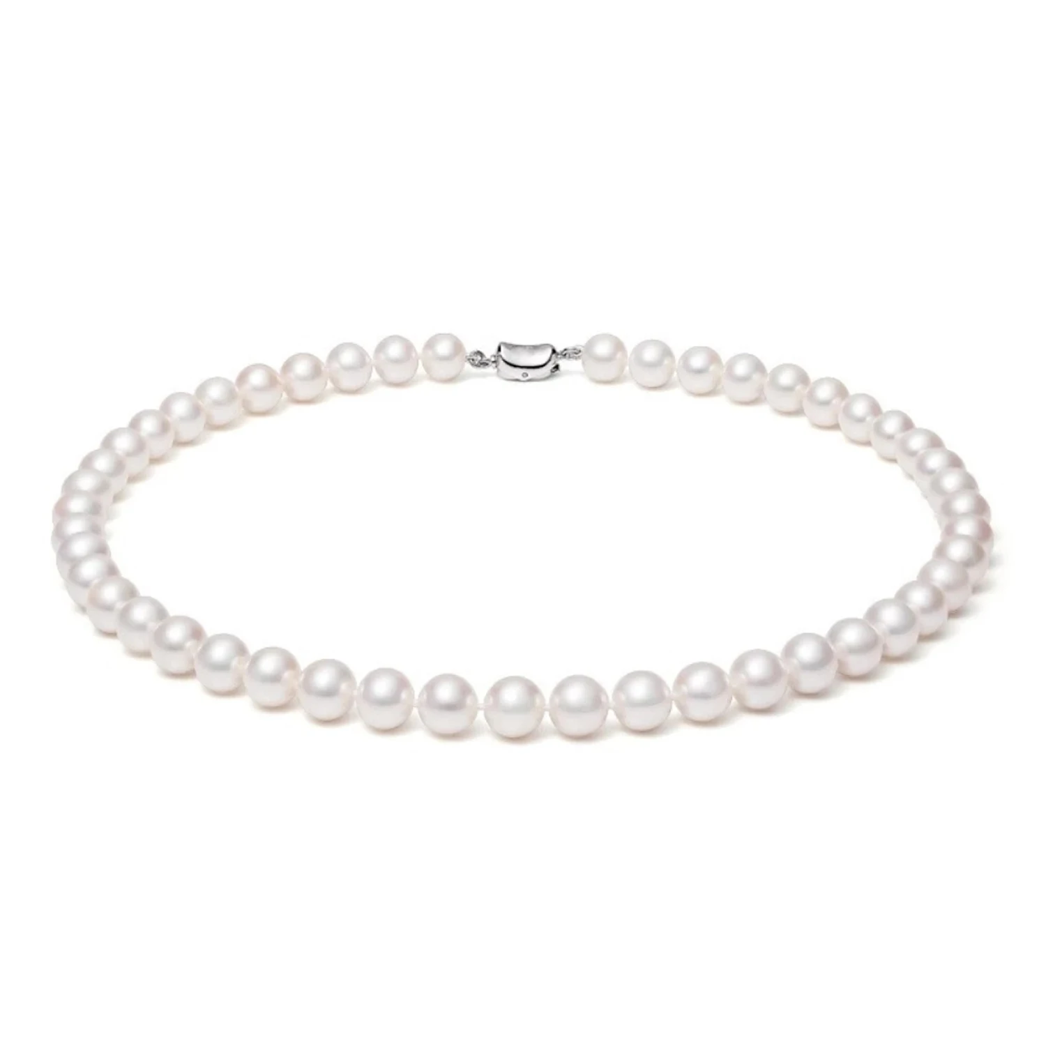 2023 New Quality Natural Freshwater Pearl Necklace S925 Ring Clasp Cultured Pearl Ladies Wedding Jewelry Ladies Jewelry Gifts