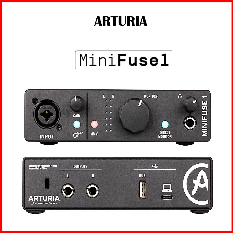 Arturia minifuse recording pack