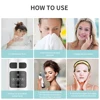 Hot Compress Electric Bubble Blackhead Remover Vacuum Suction Pore Cleaner Facial Tool Deep Clean Acne Pimple Care Extractor 6