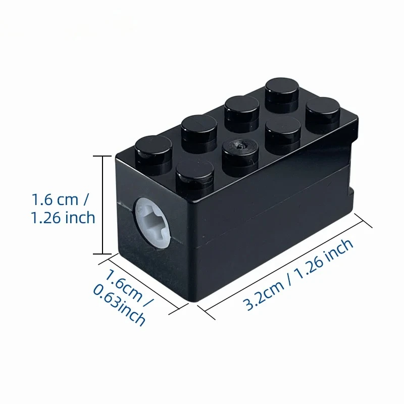1/2/5/10PCS 새로운 기술 파워 기능 S 드라이브 모터 수정된 저속 토크 부품 엔진 장난감 DIY 빌딩 블록 부품