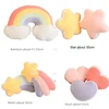 Rainbow Wish Star Moon Plush Pillow Colorful Crown Cloud Soft Toy Pillow Cushion Sofa Home Decoration Throw Pillows 4