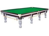 Hot Selling Professional 12ft Snooker Billiard Table with Wood Legs Slate Cushions Leather Rubber Pockets for Pool Sports Use