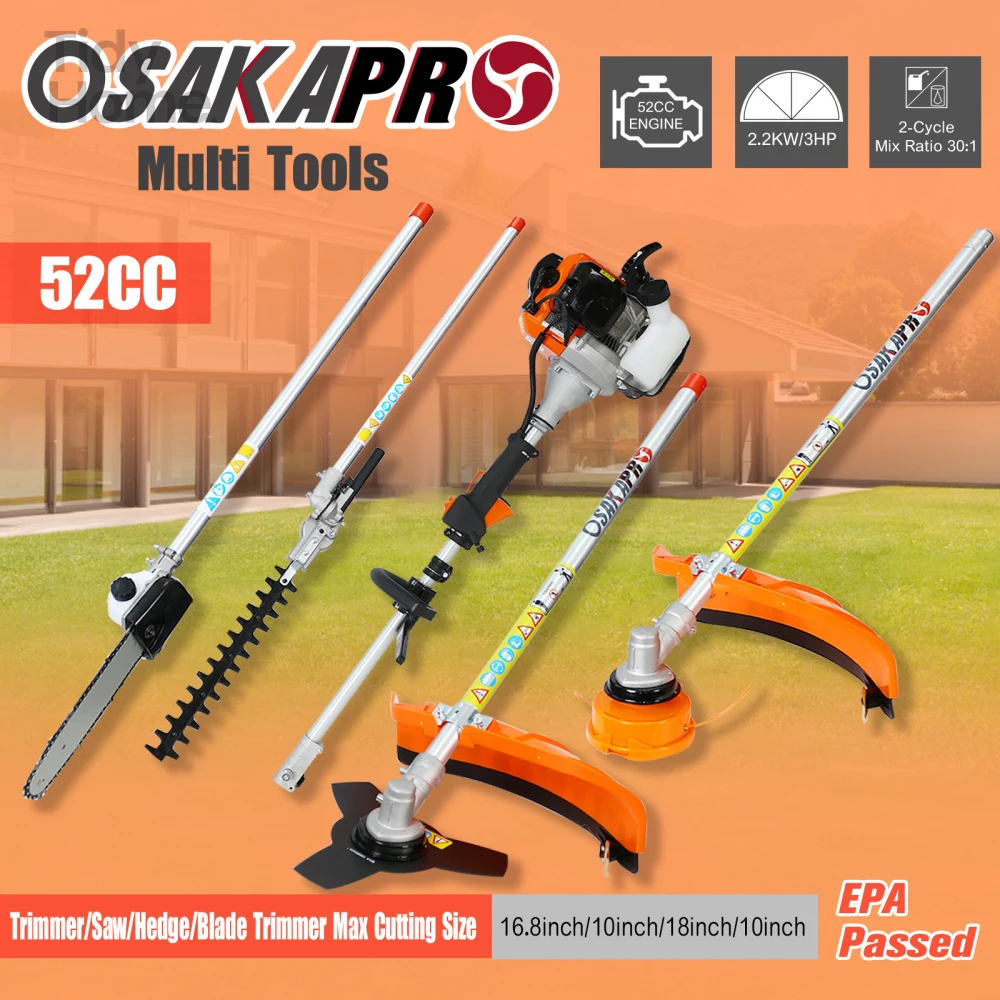 6-in-1 Gas Powered Multi-Functional Garden Trimming Tool 3