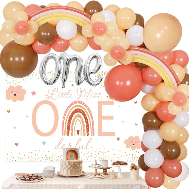 Balloons Birthday Party Decoration Numbers  First Birthday Decorations  Baby Girl - Ballons & Accessories - Aliexpress