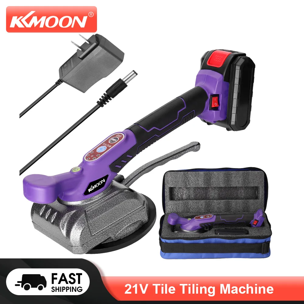 Kkmoon 45kg 21v Tile Tiling Machine Wall Floor Tiles Laying Vibrating