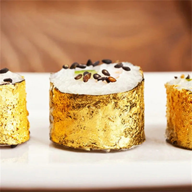 Edible Gold Leaf For Cakes - Gold Leaf Foil Sheets for Decorating