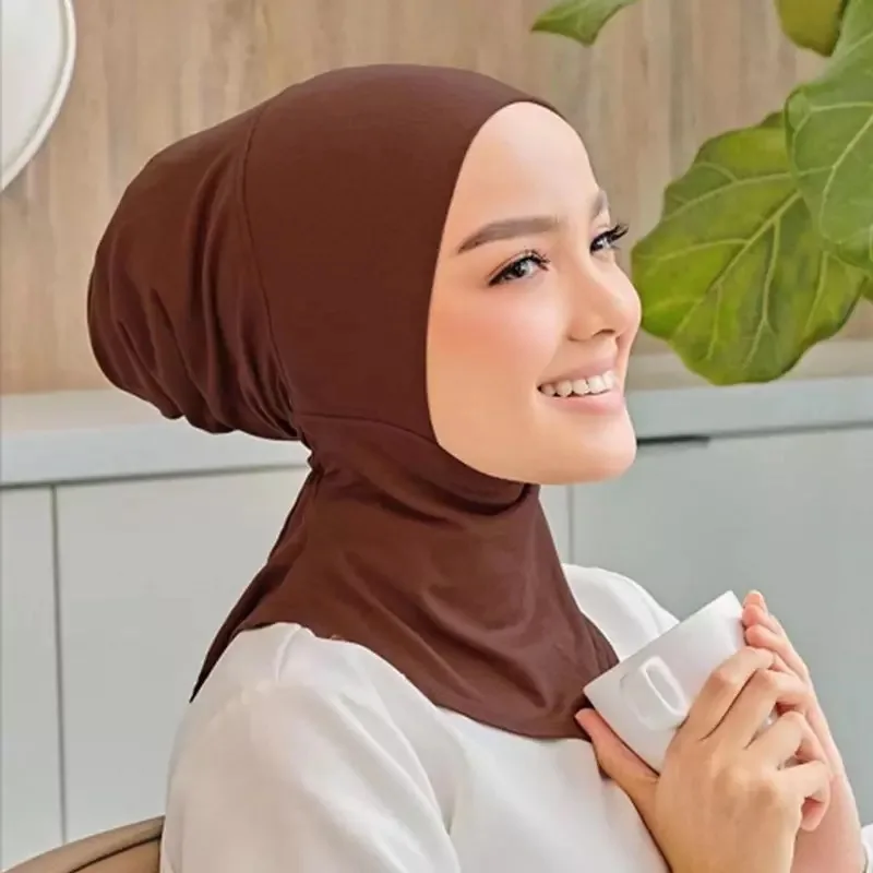 Underscarf Bone Bonnet Hijab Turban Tube Full Cover Headwear Muslim Women Inner Cap Ninja Hat Headscarf Wrap Islamic Scarf Arab