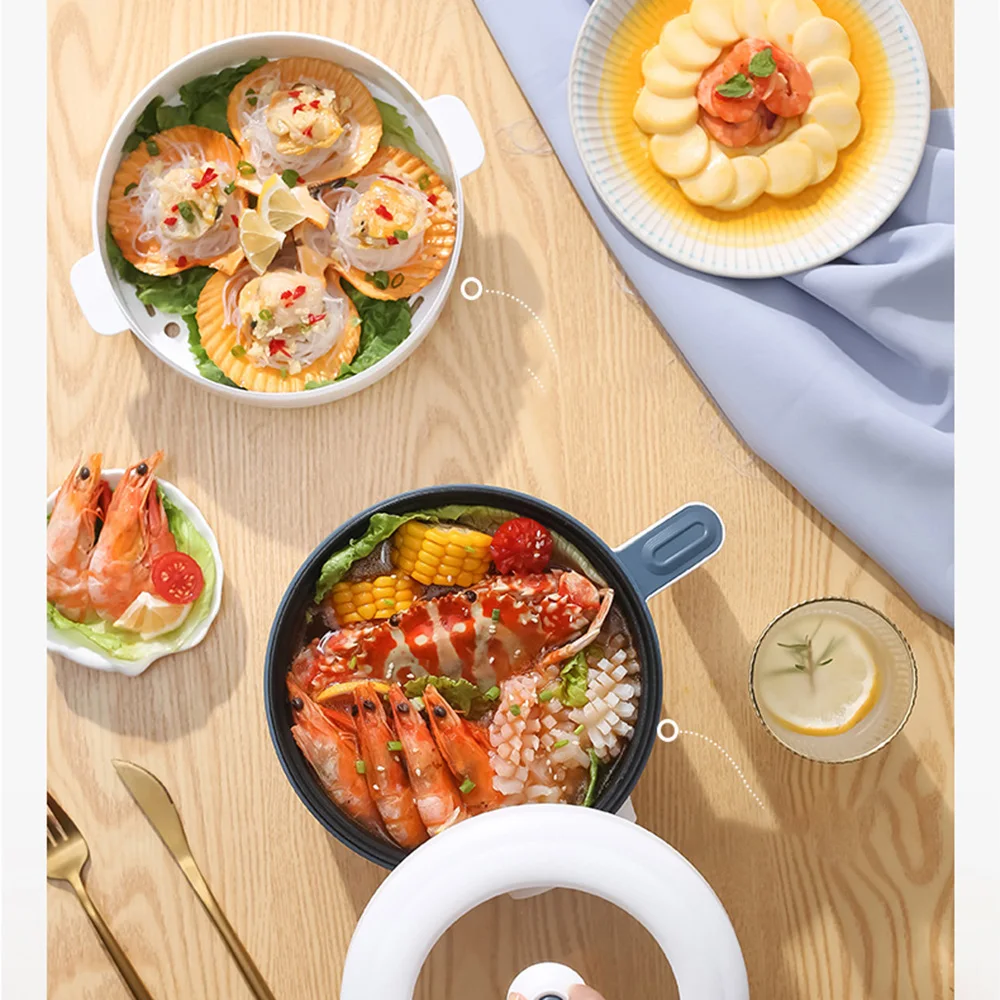 

Electric cooking pot multifunctional electric frying pan household wholesale dormitory integrated small electric pot Electric ho