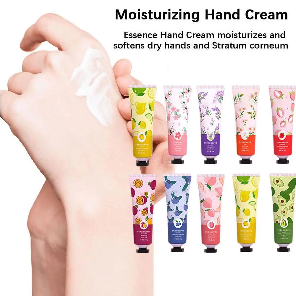 

1pcs Fruity Flowery Hand Cream Moisturizing Anti-wrinkle Hands Hand Repairing Beauty Creams Anti random Care Skincare Cream