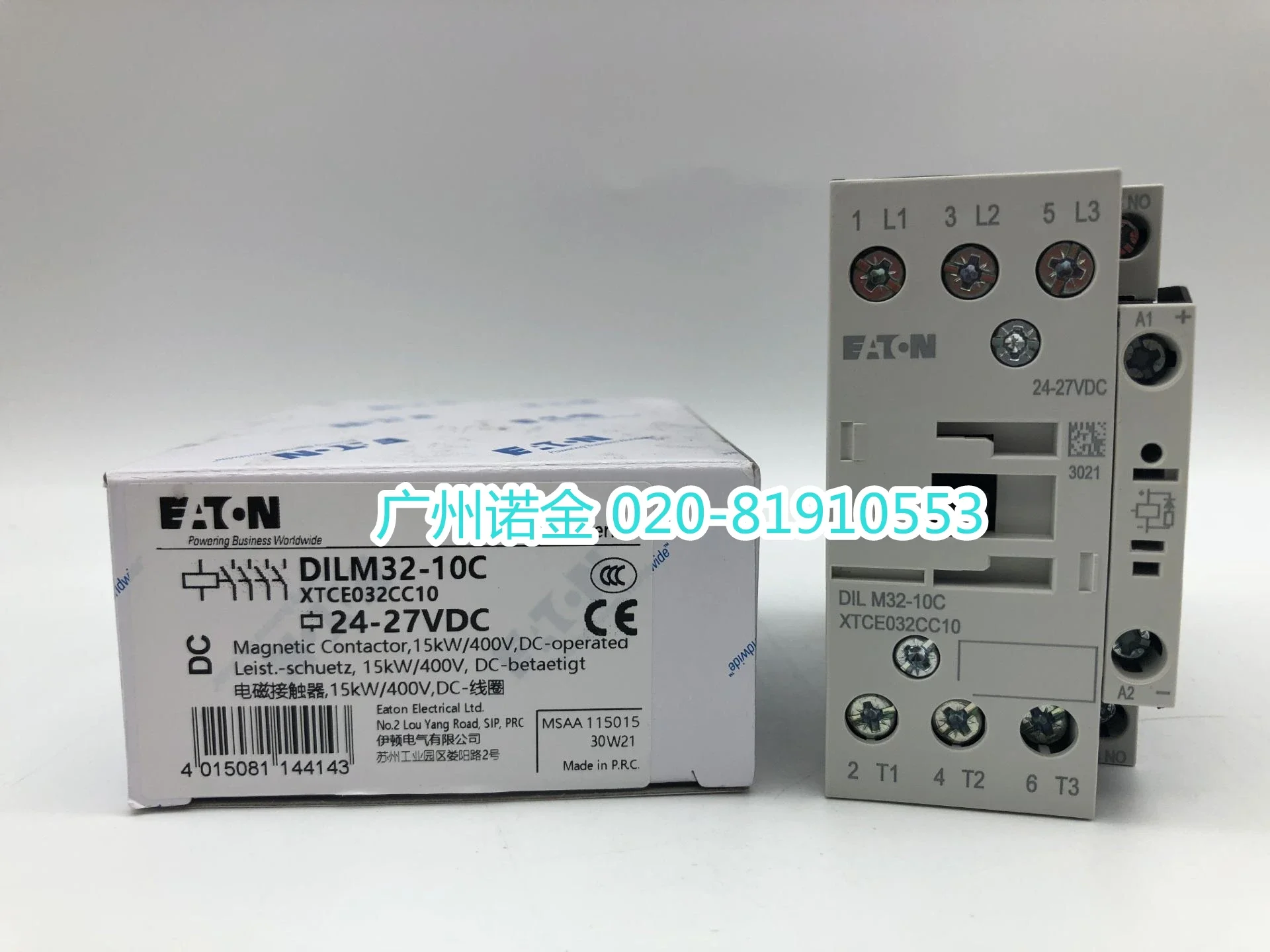 

DILM32-10C 24-27VDC XTCE032CC10 100% new and original