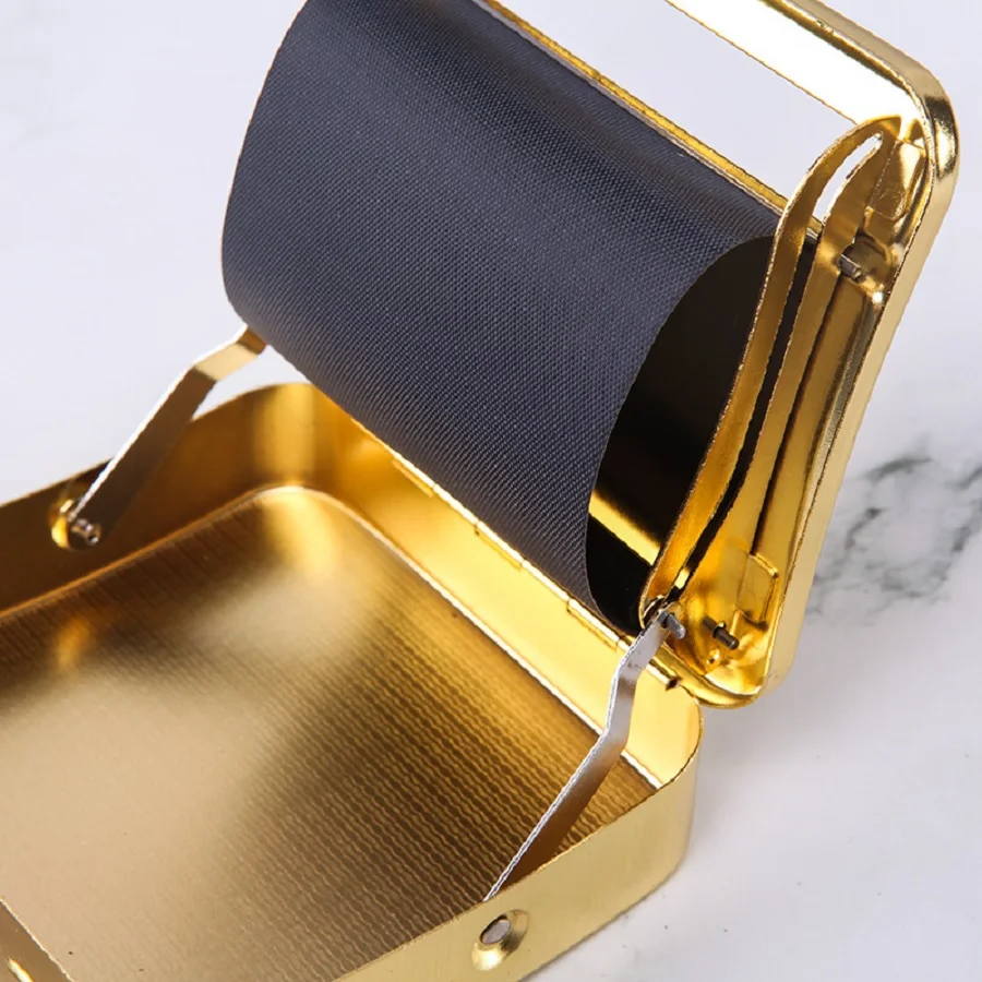 Description Picture 6 of itemMOONSHADE Automatic Rolling Cigarette Case Portable Metal Tobacco Roller 70mm Rolling Paper Maker Smoking Accessories Men Gadget