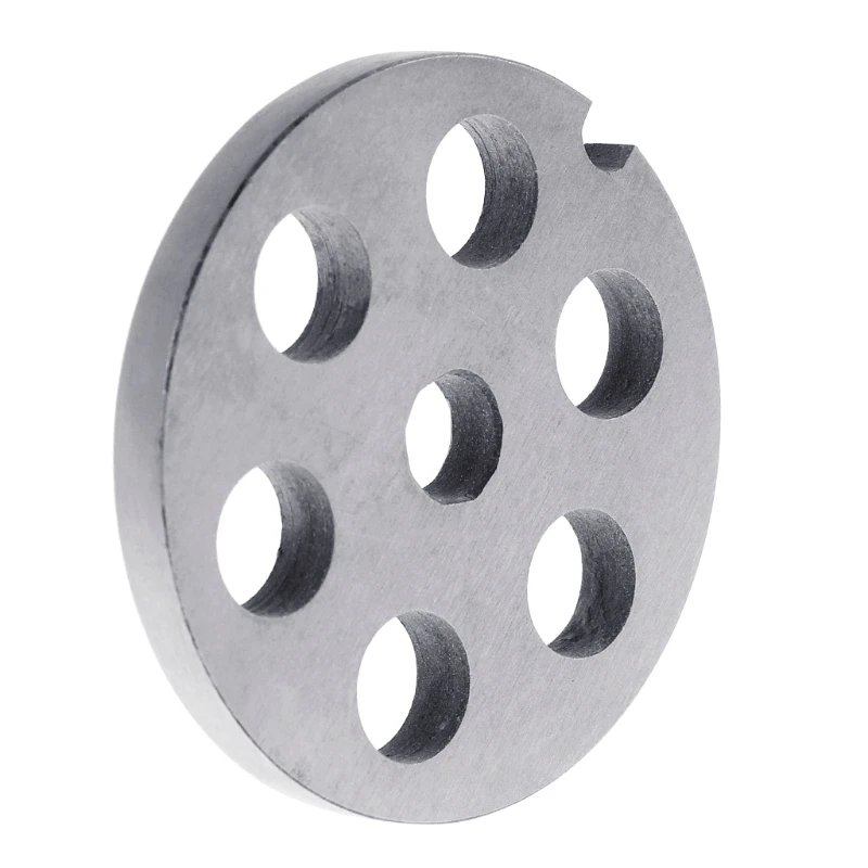 Meat Grinder Spare Parts Meat Grinders Plates Center Hole 8.2mm Stainless Steel Food Grinder Attachments