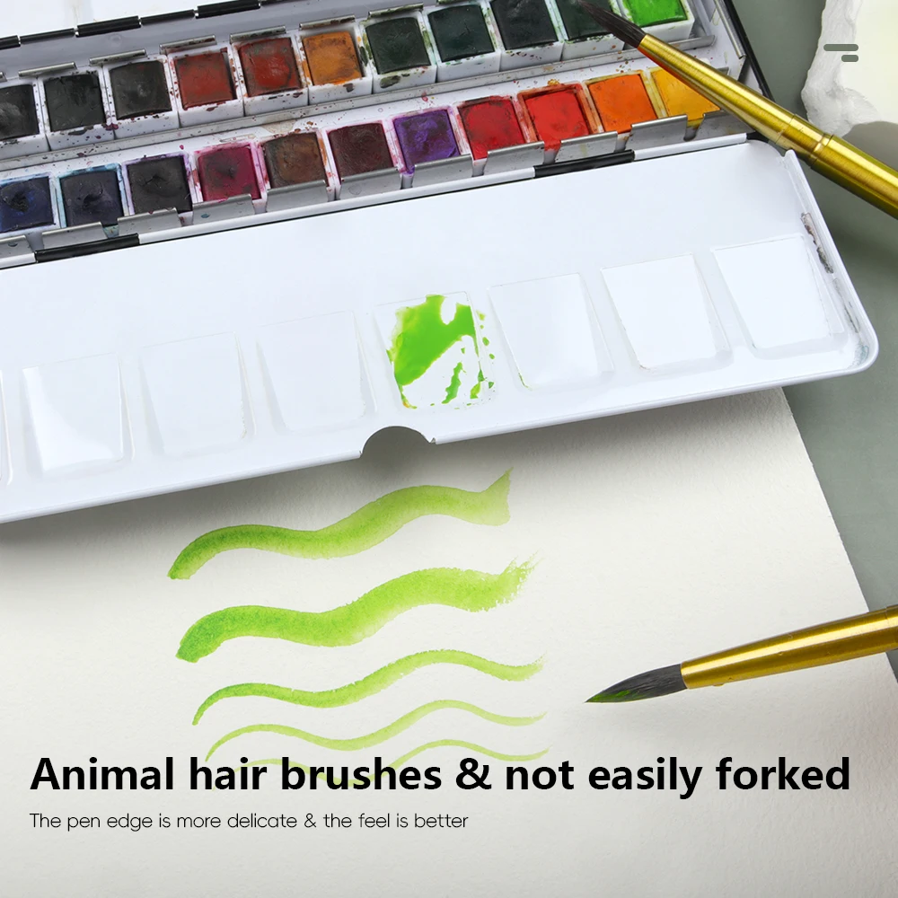 SeamiArt Ȳ�� ���� ��, �޴�� ���� ���� ª�� ��ġ�� ��äȭ ����Ʈ �귯��, ���� ���� ��Ʈ ��ǰ, 1pc