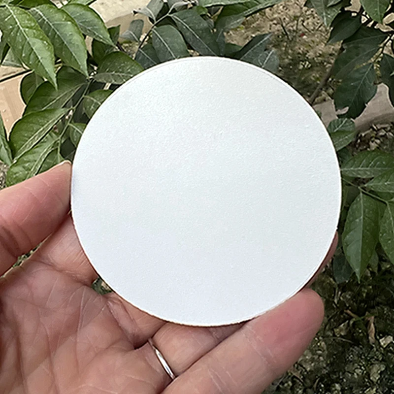2개 74mm 스피커 종이 먼지 방지 캡 우퍼 라우드스피커 플라스틱 오목 캡 커버 베이스 수리용