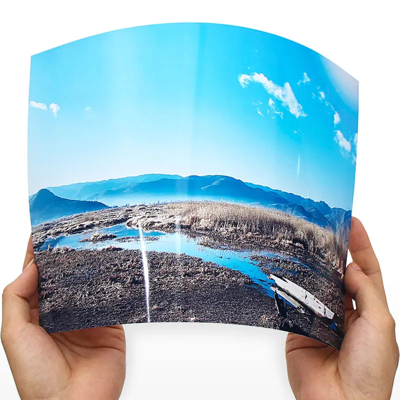 Thin Paper 115g One Side Glossy Photo Paper A4*100 Sheets For Color Inkjet Printer images - 6