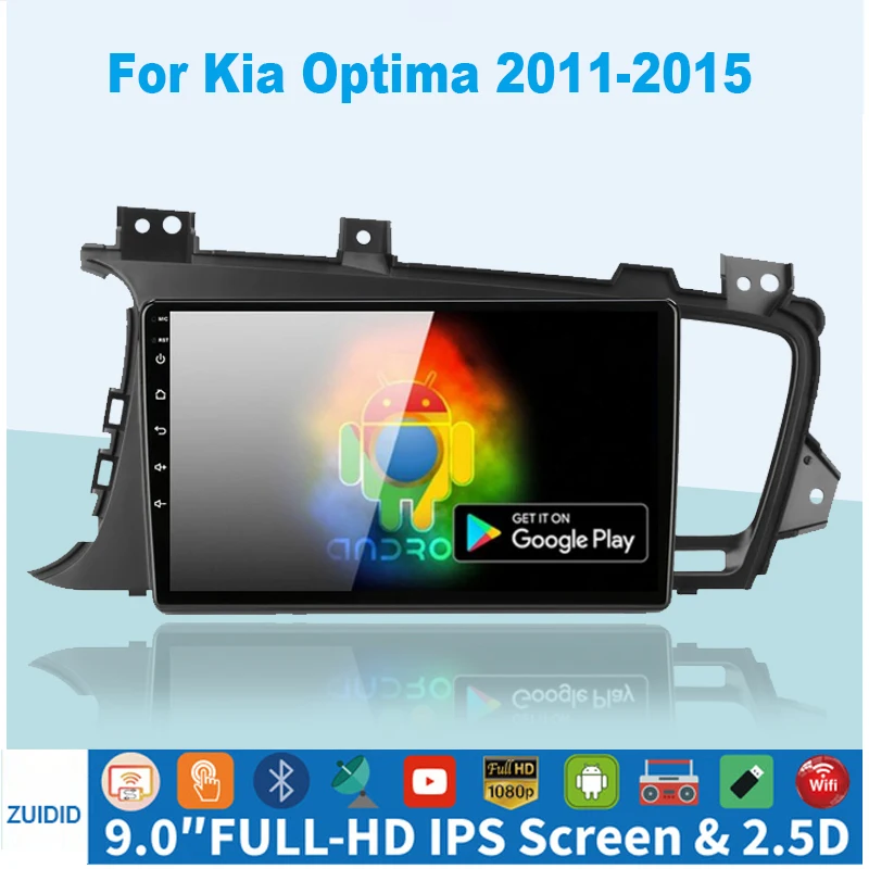 

Car Radio Android Auto For KIA Optima K5 2013-2015 GPS Navi Multimedia Player Stereo QLED Carplay HU No 2 Din 2din DVD