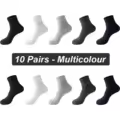 10 Pairs Multicolour