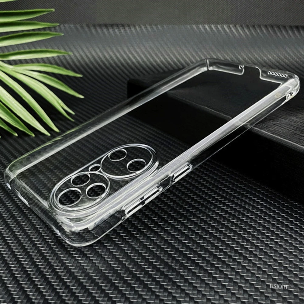 Durable Shockproof Clear Phone Case - Hard PC Plastic Cover