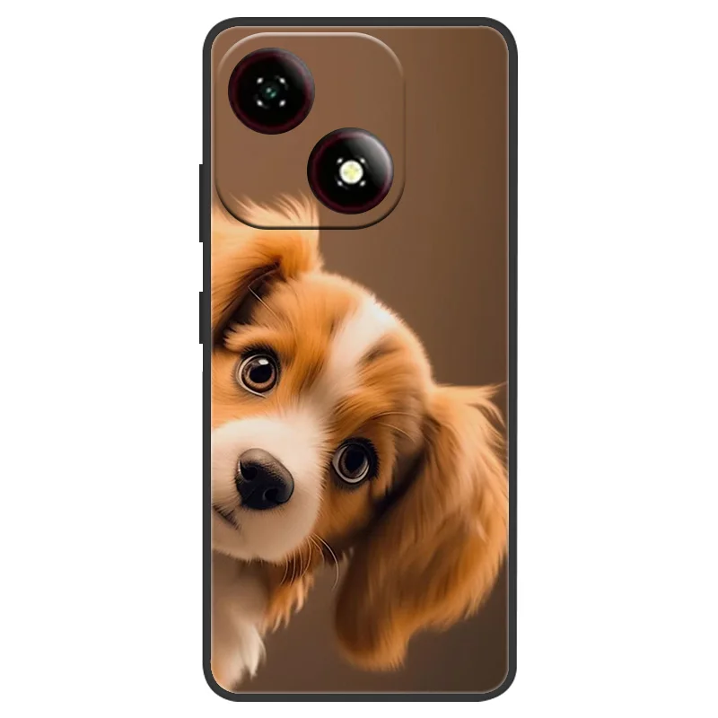 Cartoon Silicone Soft Phone Case with TPU Bumper