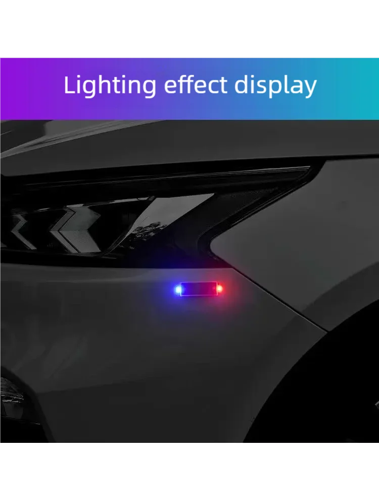 Car Mini LED Solar Power Warning Light Night Security Simulated Alarm Wireless Anti-Theft Caution Lamp Strobe Dummy Alarm Lamp - Image 13