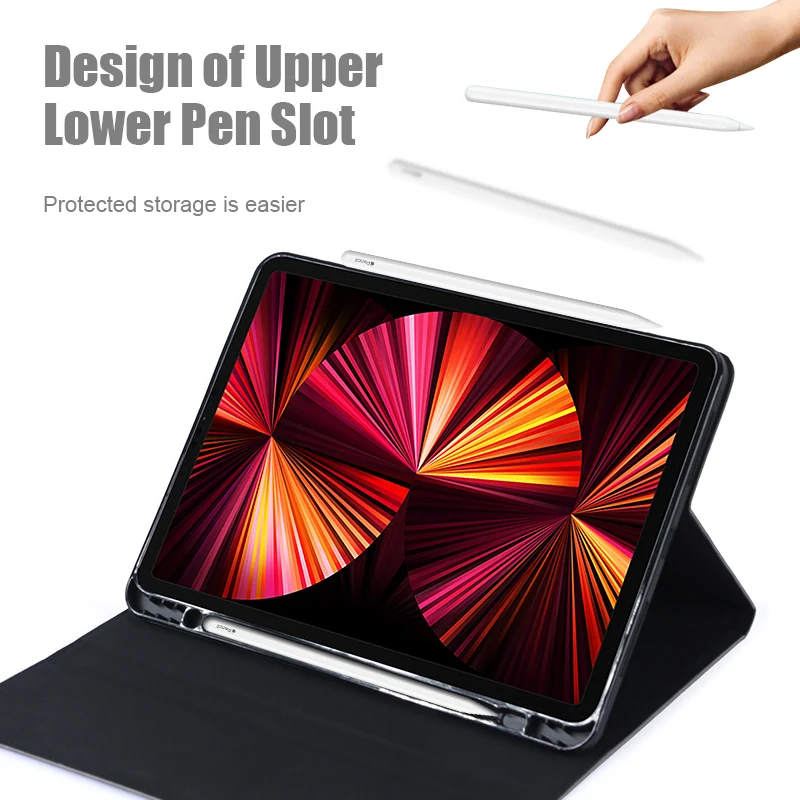 Ardissi-capa Magnética para Ipad Capa Folio Impermeável com Porta Lápis Ipad Pro m2 12.9 5th 6th Generation 2023 2023 2023 - Imagem 4