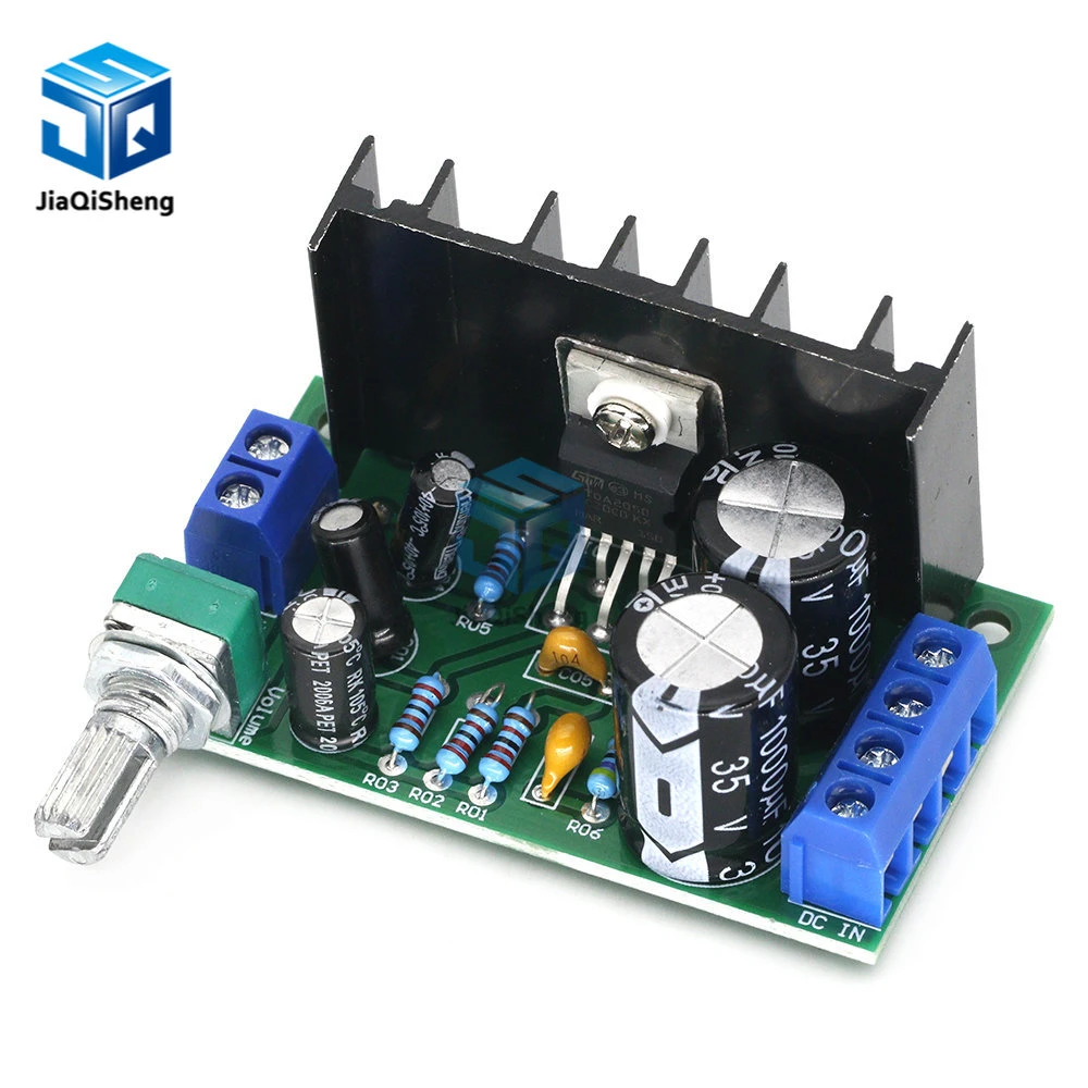 TDA2050 Mono Audio Power Amplifier Board Module DC/AC 12 24V 5W 120W 1