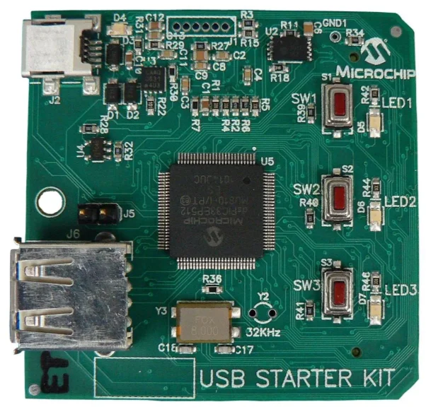 

Стартовый набор DM330012 DSPIC dsPIC33E, USB макетная плата